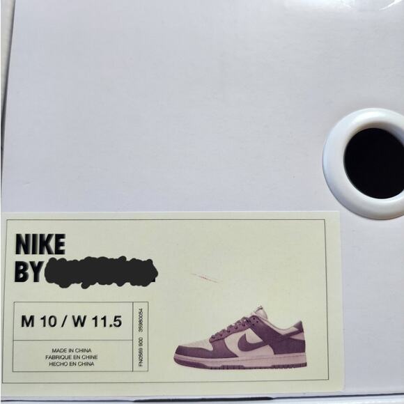 Nike Dunk Low By You Cool Grey Brand New Sz 10 main image 9